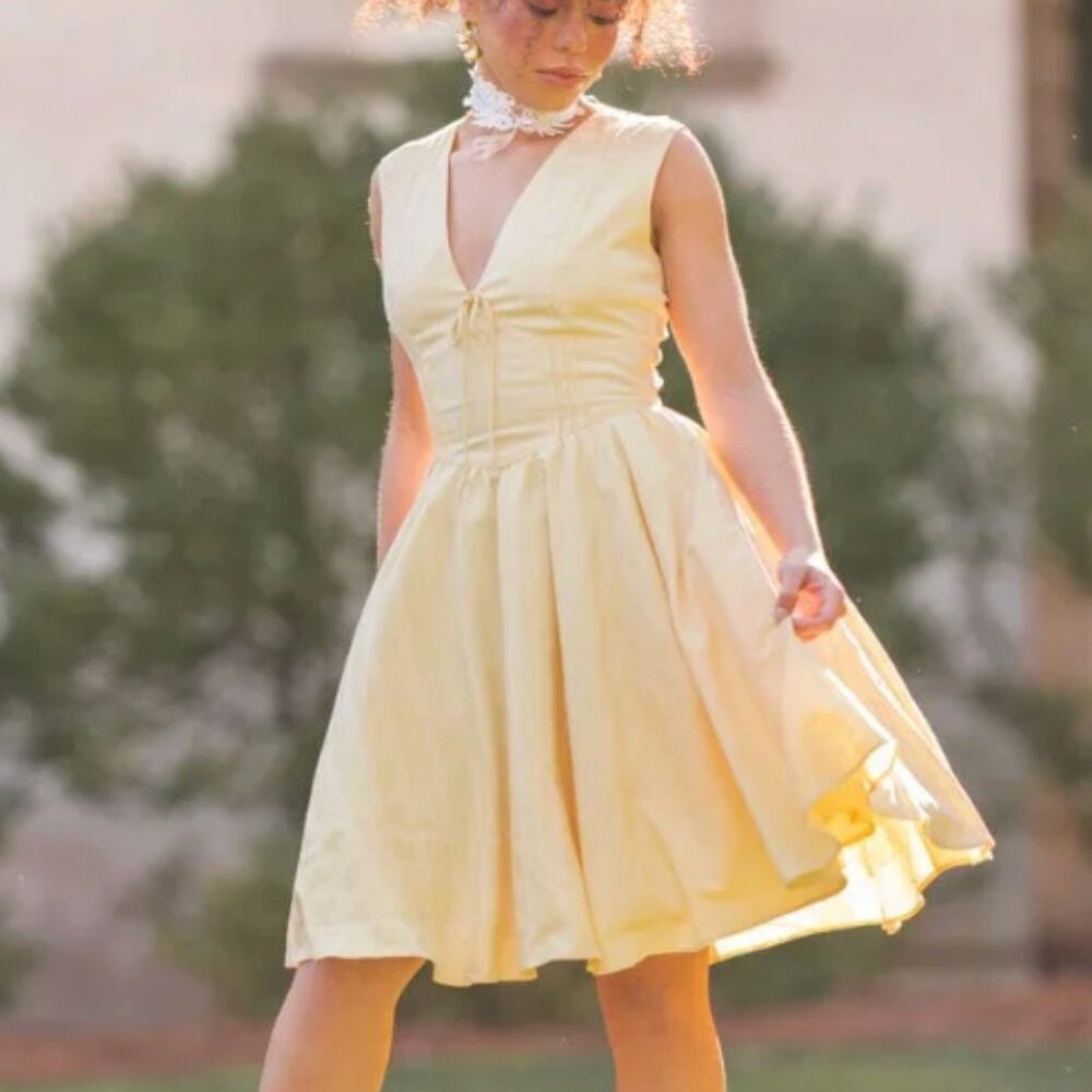 JessaKae Yellow Prima Dress